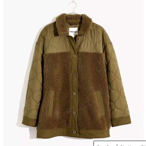 Madewell Hybrid Sherpa Jacket